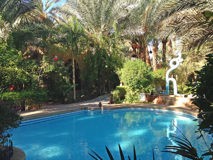 Riad Lamane Zagora Swimming Pool, Source Retreat, Morocco